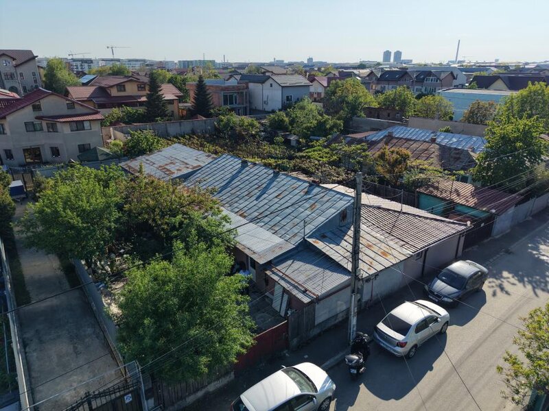 Popesti Leordeni, casa demolabila/ renovabila 3 camere, singur curte 203 mp